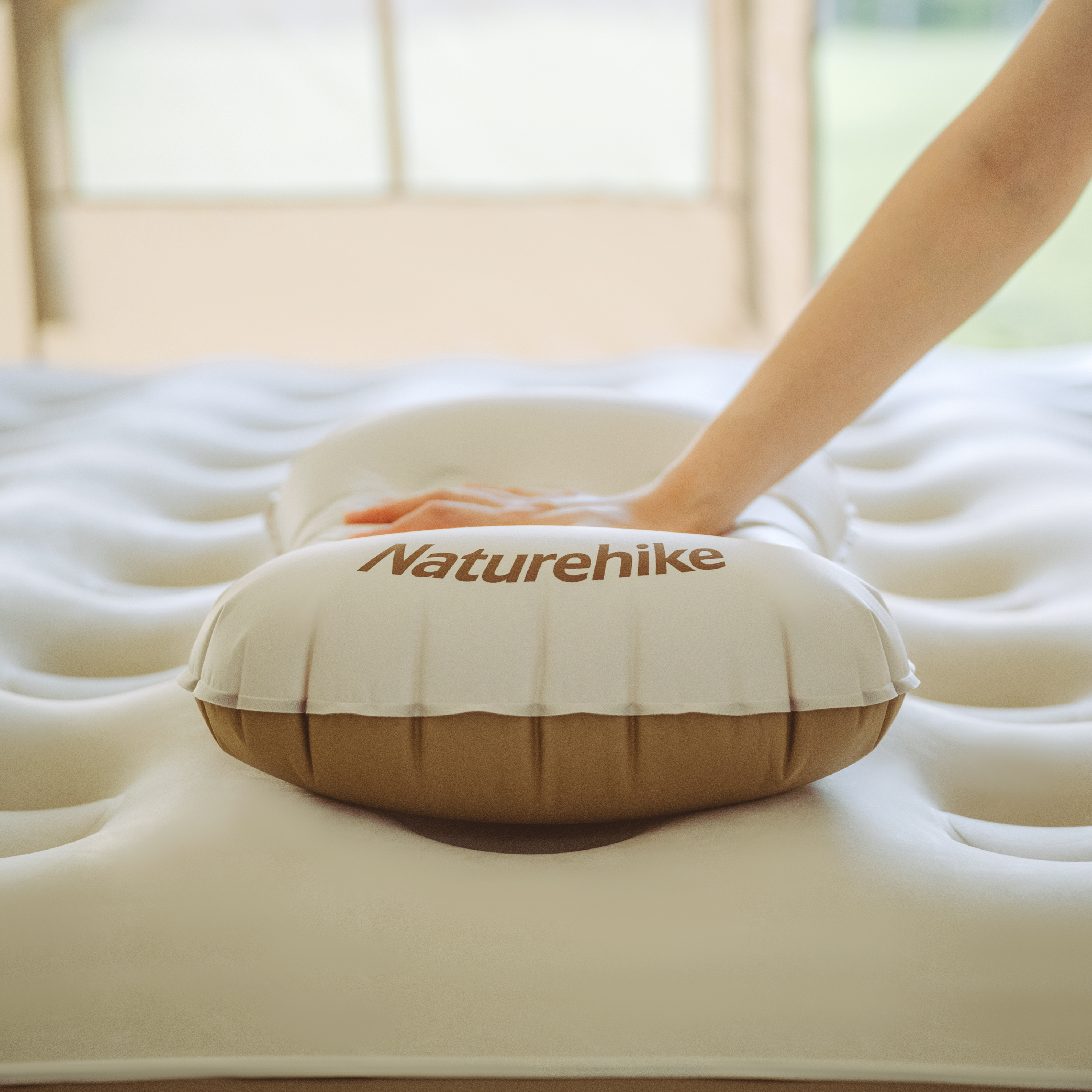 Naturehike ultraľahký TPU vankúšik 110g - modrý